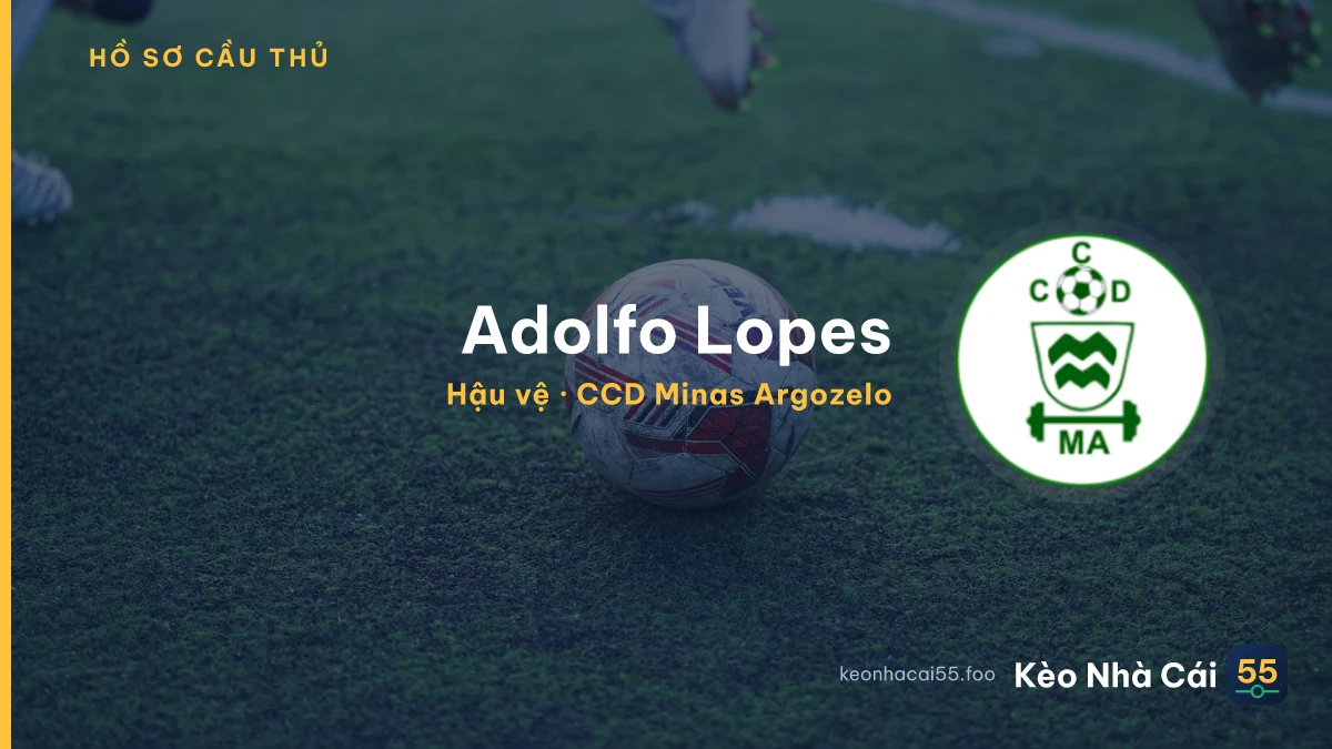 Adolfo Lopes — CCD Minas Argozelo