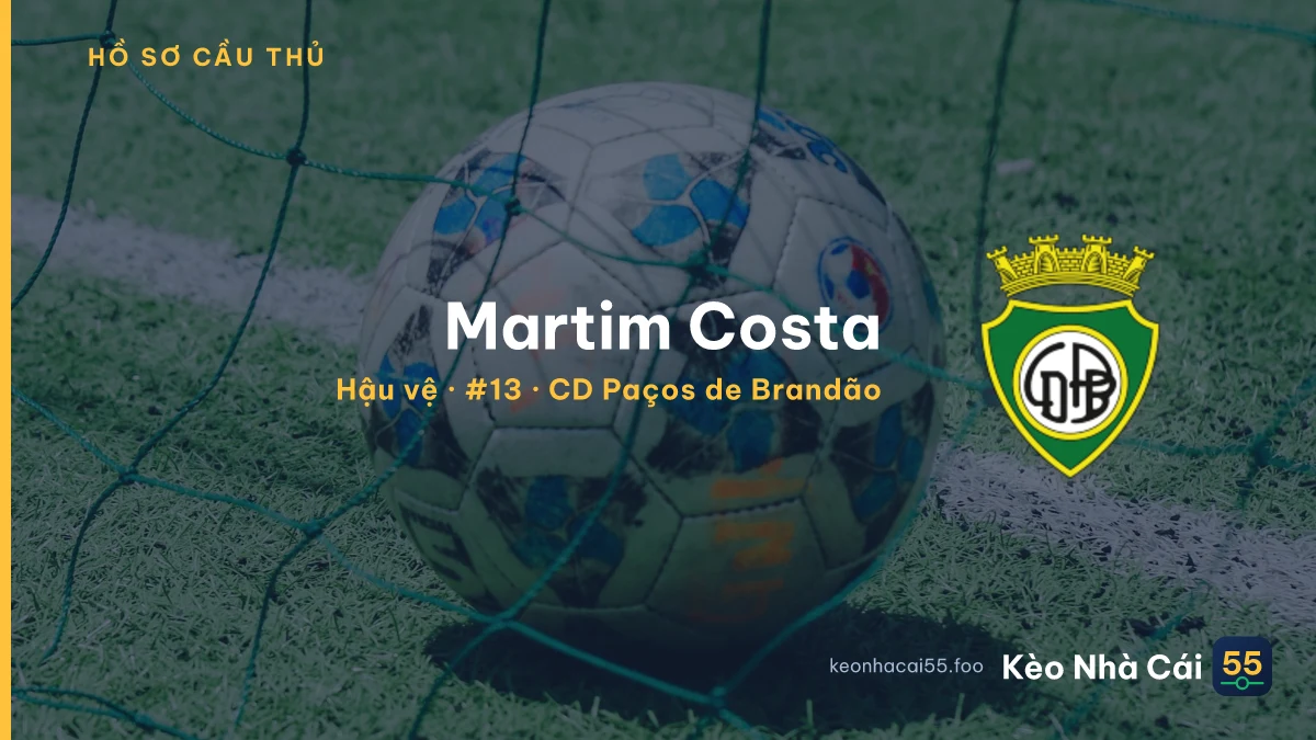 Martim Costa — CD Paços de Brandão