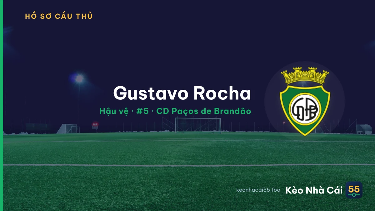 Gustavo Rocha — CD Paços de Brandão
