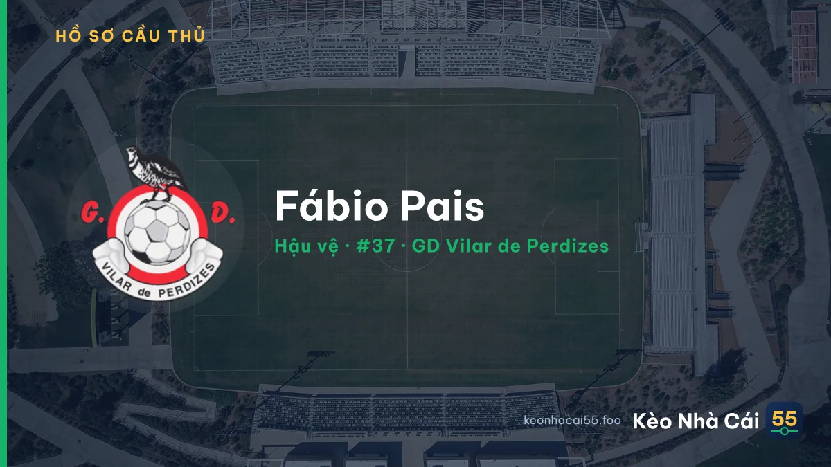 Fábio Pais — GD Vilar de Perdizes