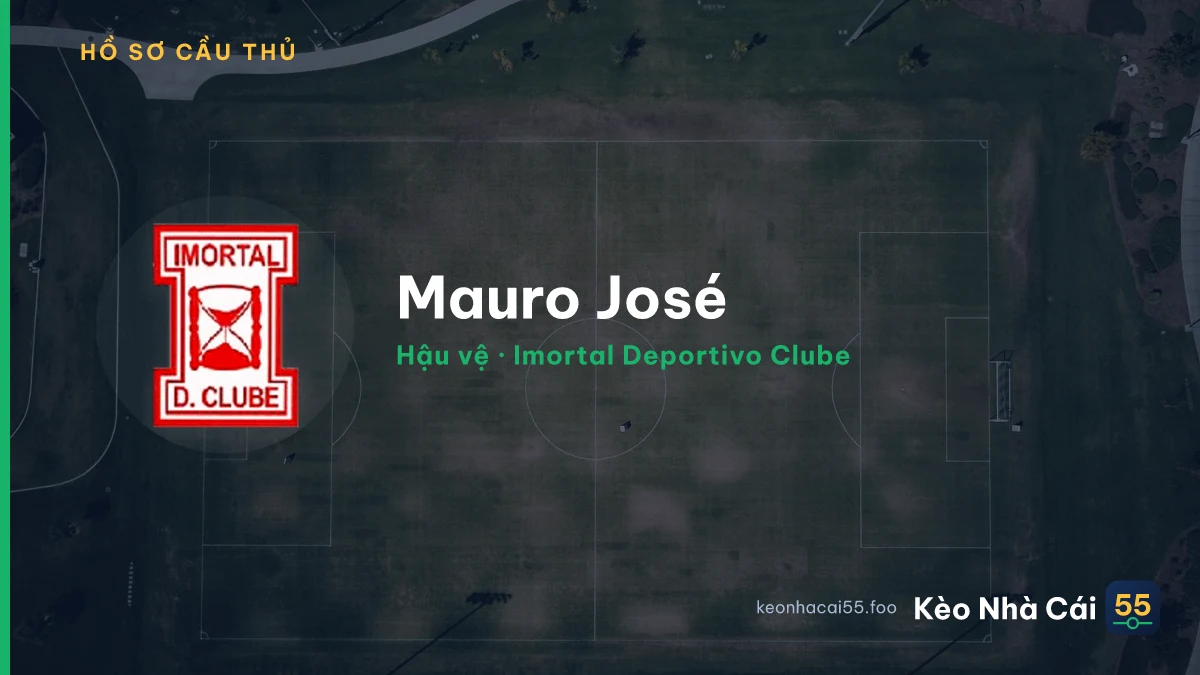 Mauro José — Imortal Deportivo Clube
