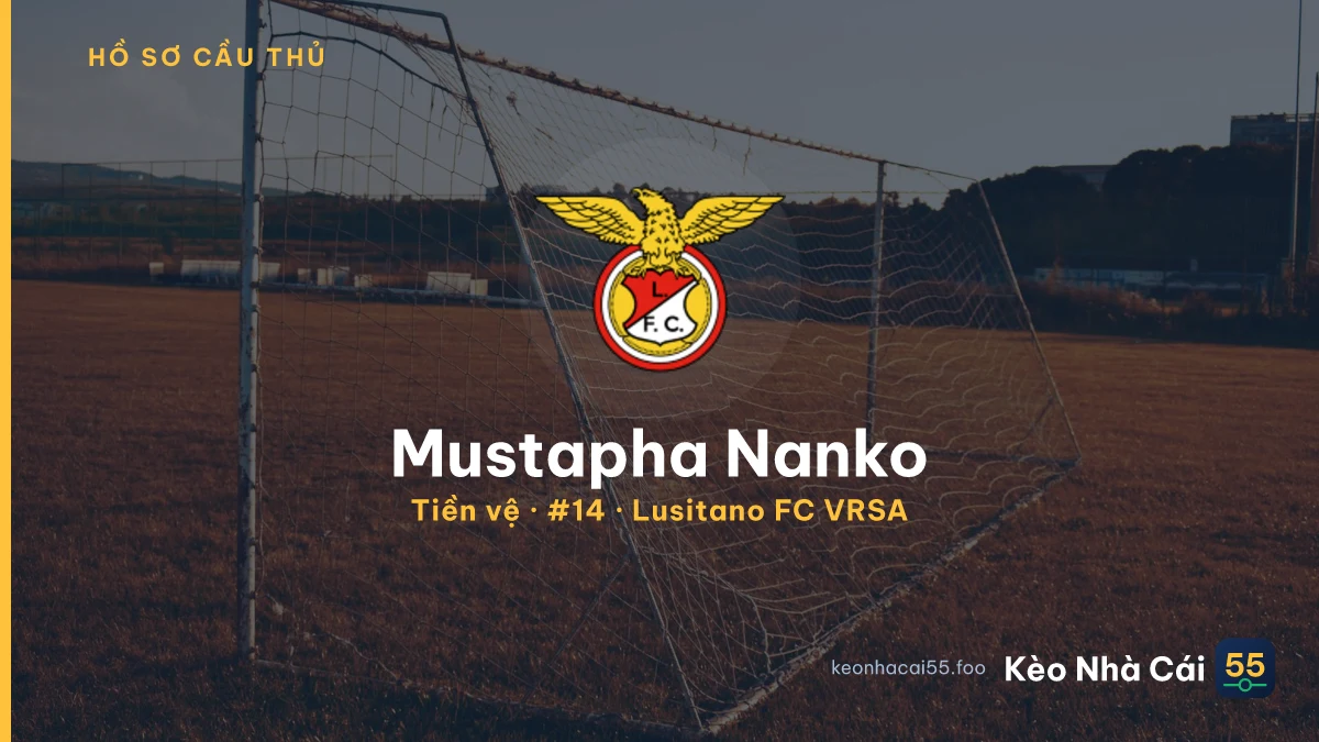 Mustapha  Nanko — Lusitano FC VRSA