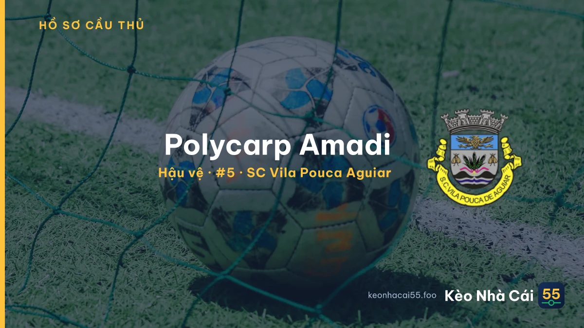 Polycarp Amadi — SC Vila Pouca Aguiar