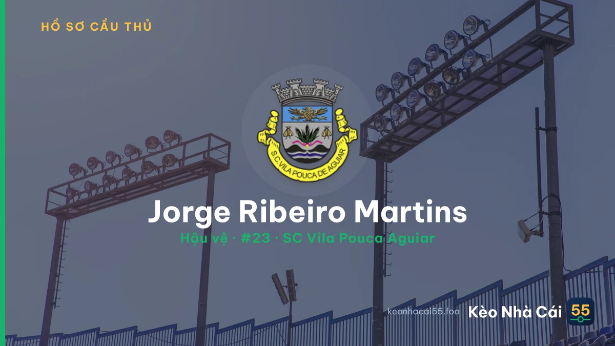 Jorge Ribeiro Martins — SC Vila Pouca Aguiar