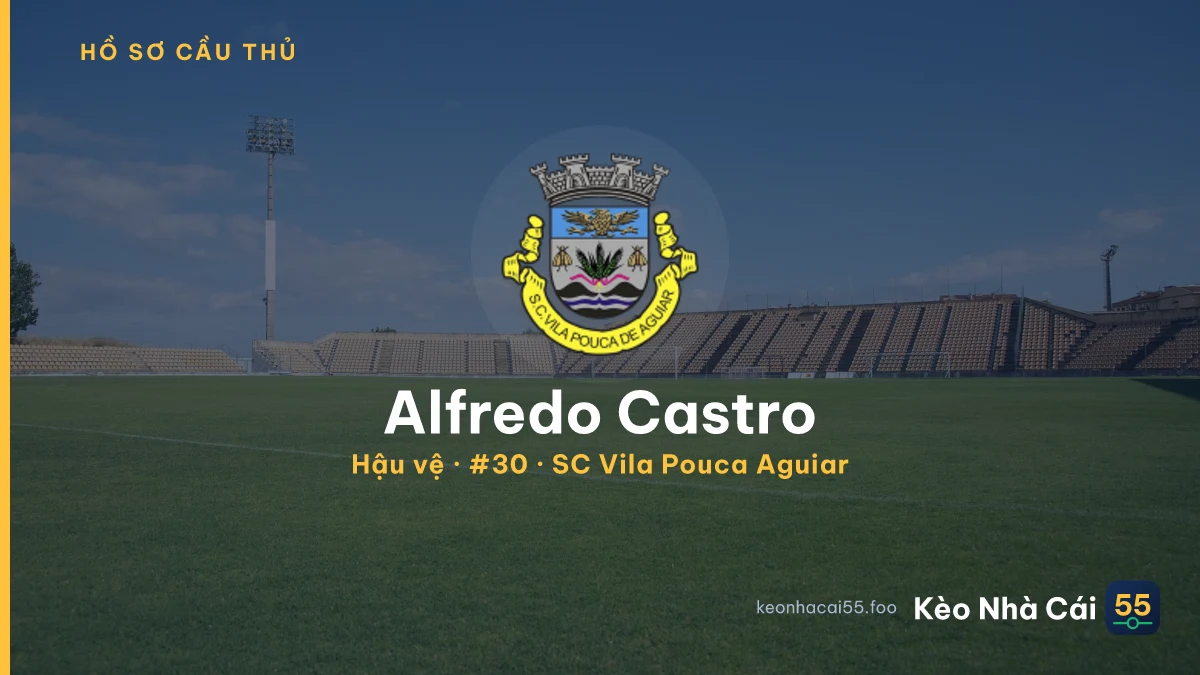 Alfredo Castro — SC Vila Pouca Aguiar