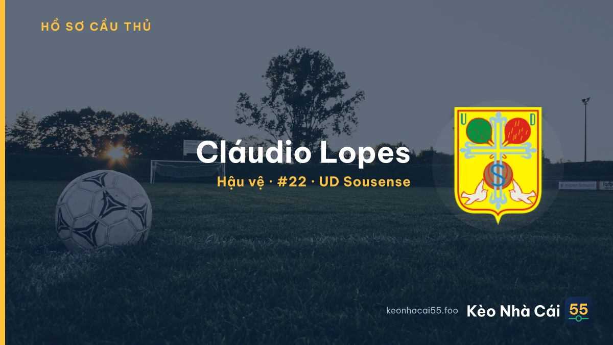 Cláudio Lopes — UD Sousense