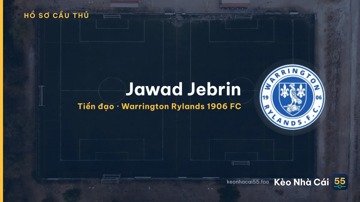 Jawad Jebrin — Warrington Rylands 1906 FC