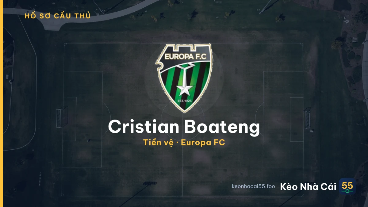 Cristian Boateng — Europa FC