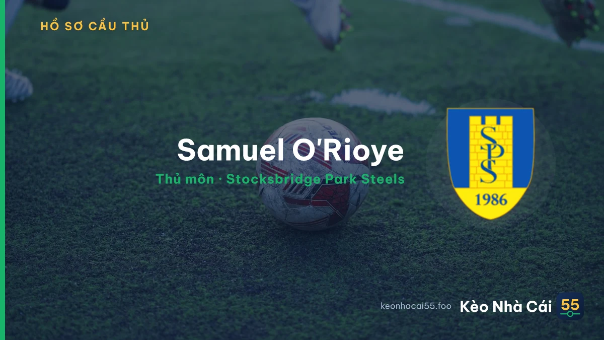 Samuel O'Rioye — Stocksbridge Park Steels