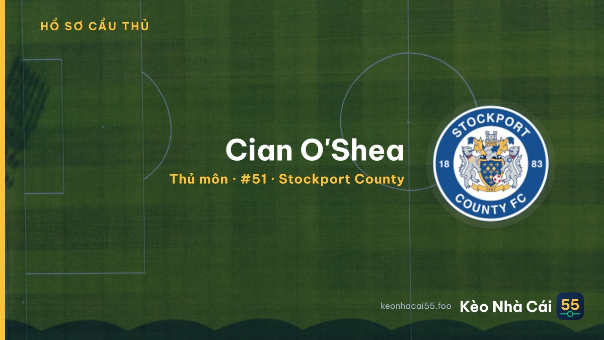 Cian O'Shea — Stockport County