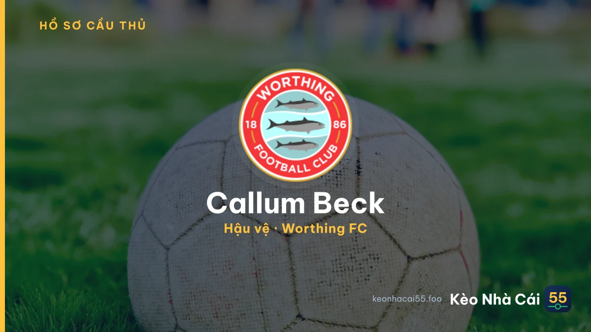 Callum Beck — Worthing FC