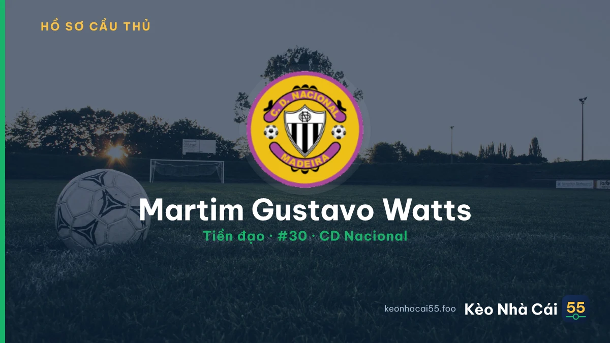 Martim Gustavo Watts — CD Nacional