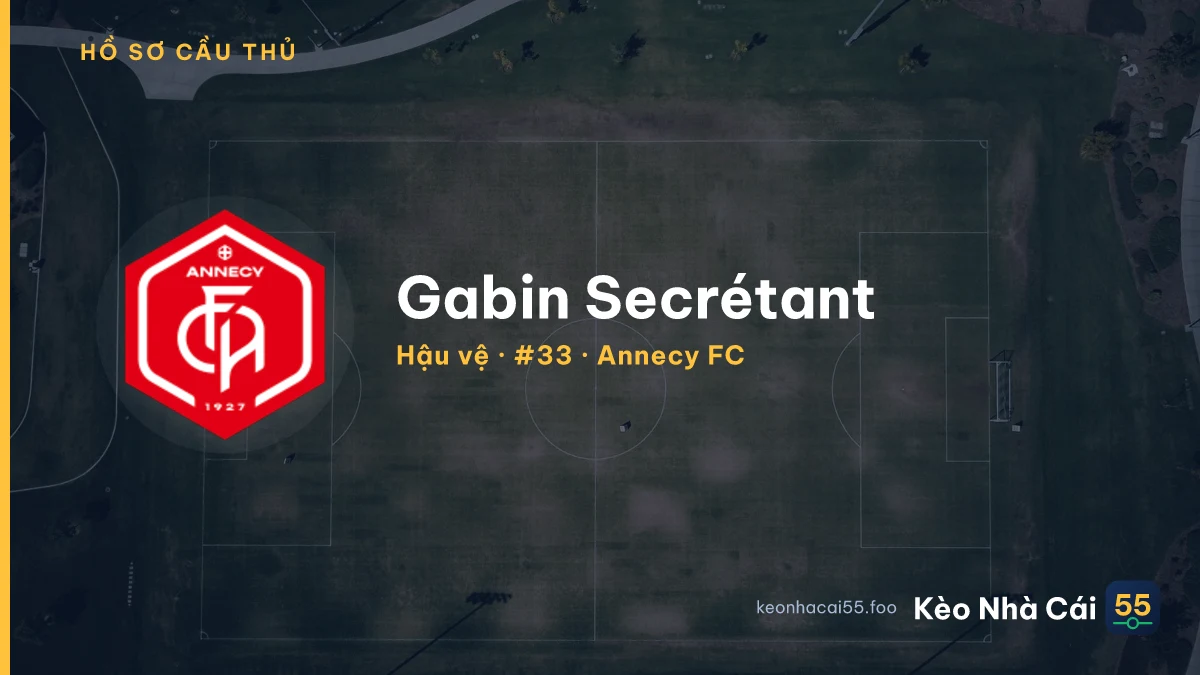 Gabin Secrétant — Annecy FC