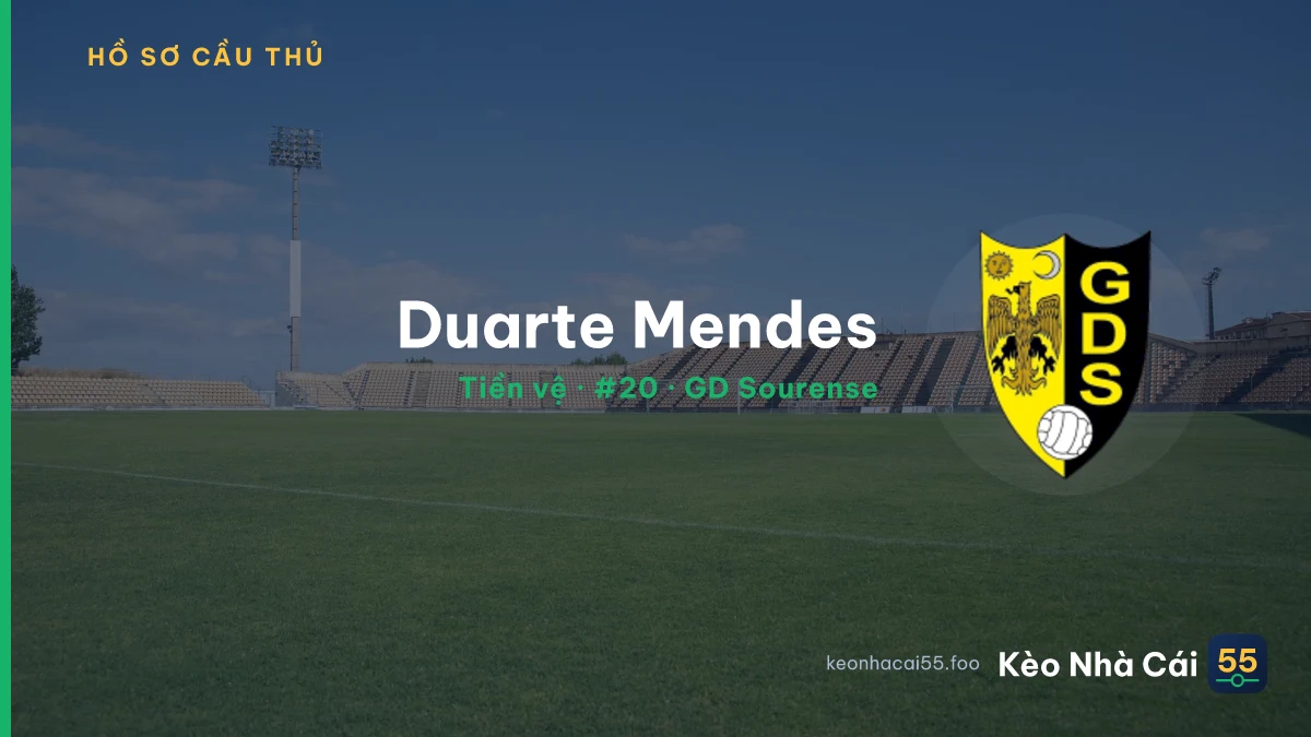 Duarte Mendes — GD Sourense