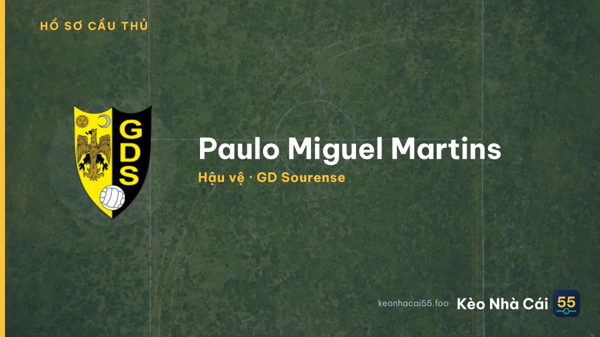 Paulo Miguel  Martins — GD Sourense