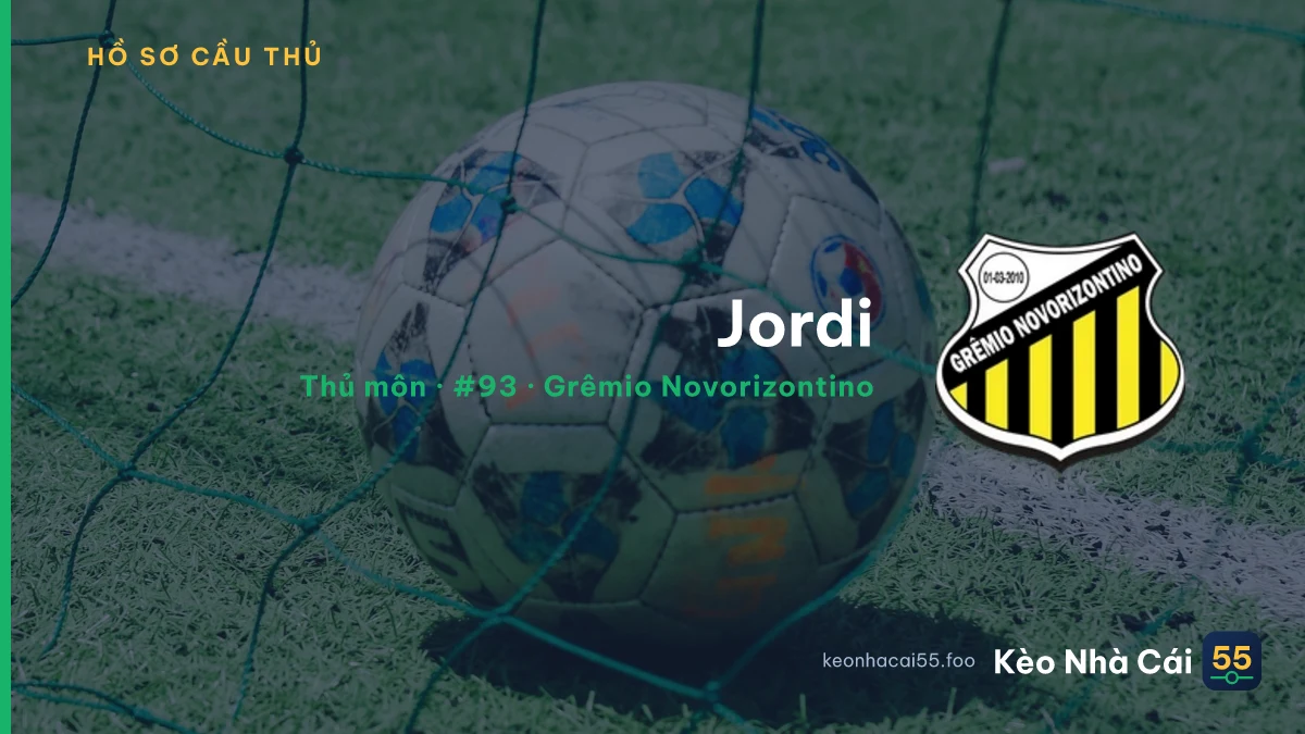Jordi — Grêmio Novorizontino