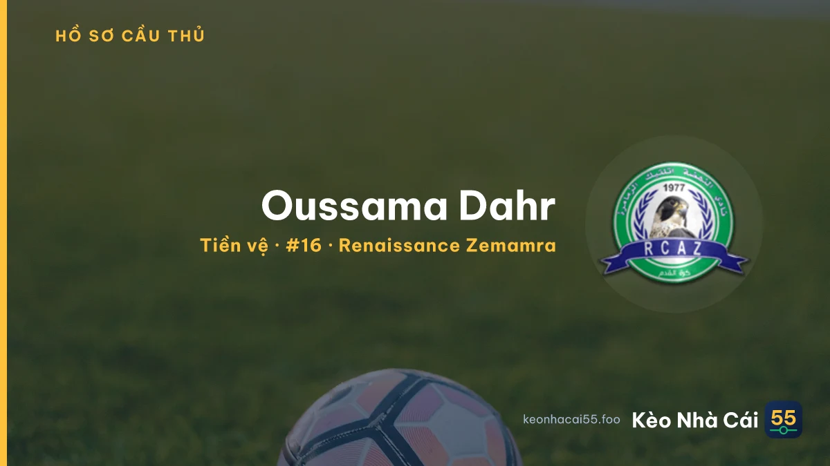 Oussama Dahr — Renaissance Zemamra