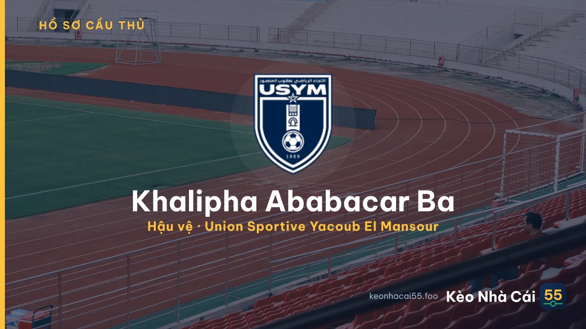 Khalipha Ababacar Ba — Union Sportive Yacoub El Mansour