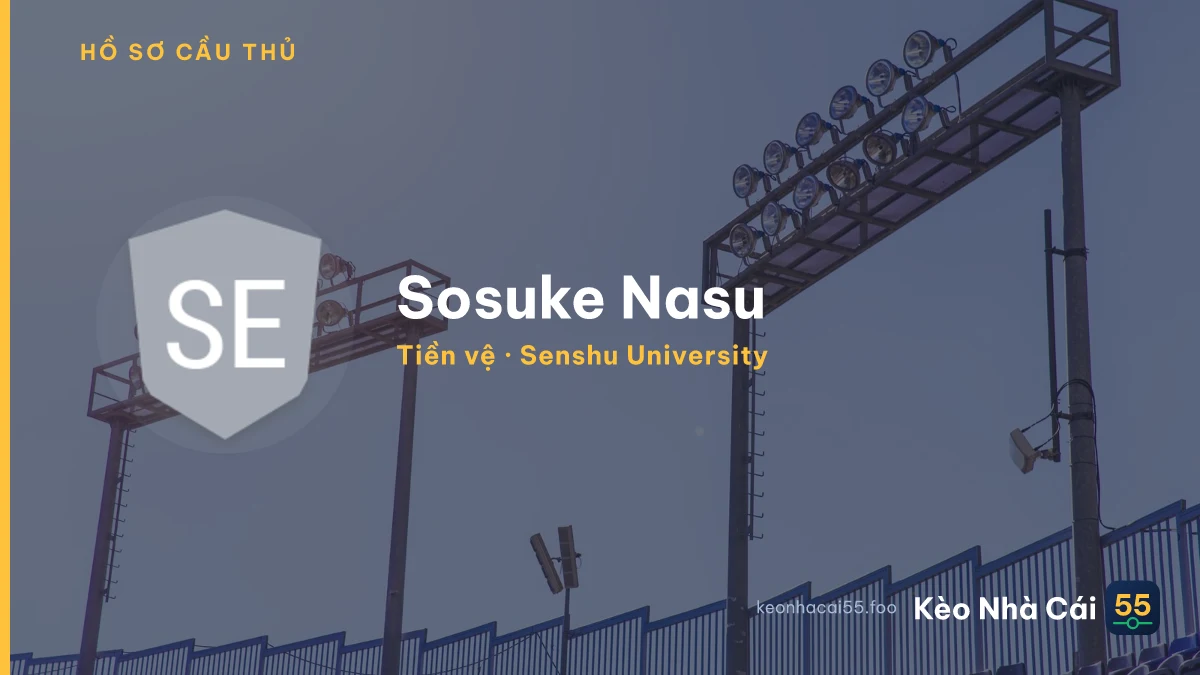 Sosuke Nasu — Senshu University