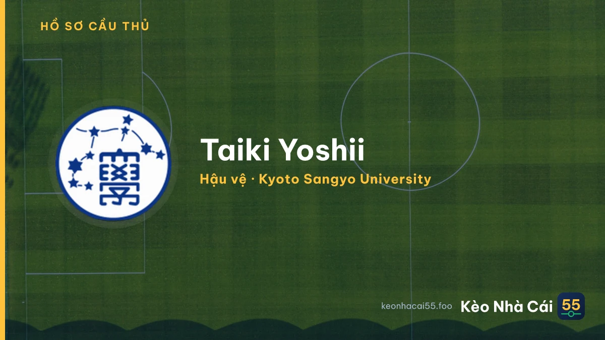 Taiki Yoshii — Kyoto Sangyo University