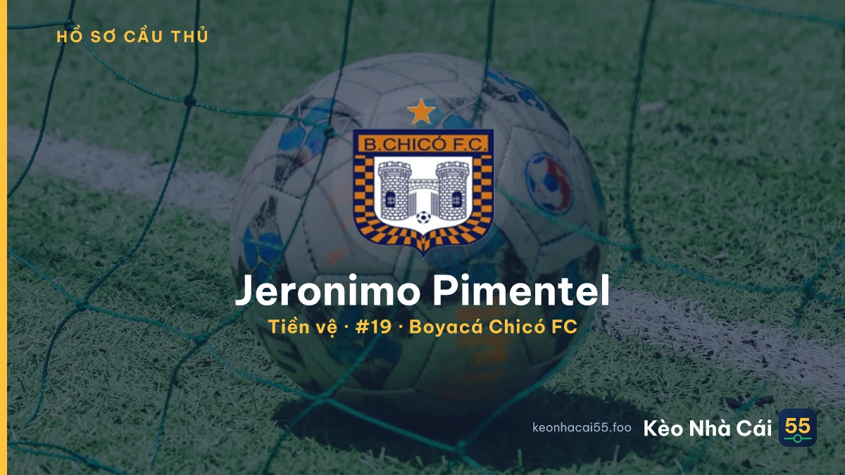 Jeronimo Pimentel — Boyacá Chicó FC