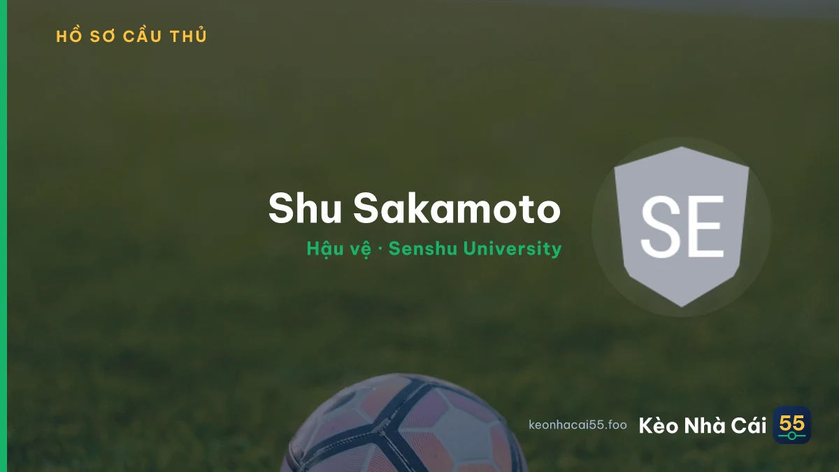 Shu Sakamoto — Senshu University