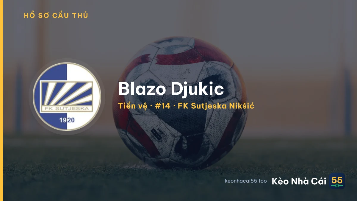 Blazo Djukic — FK Sutjeska Nikšić