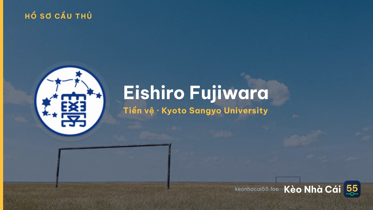 Eishiro Fujiwara — Kyoto Sangyo University