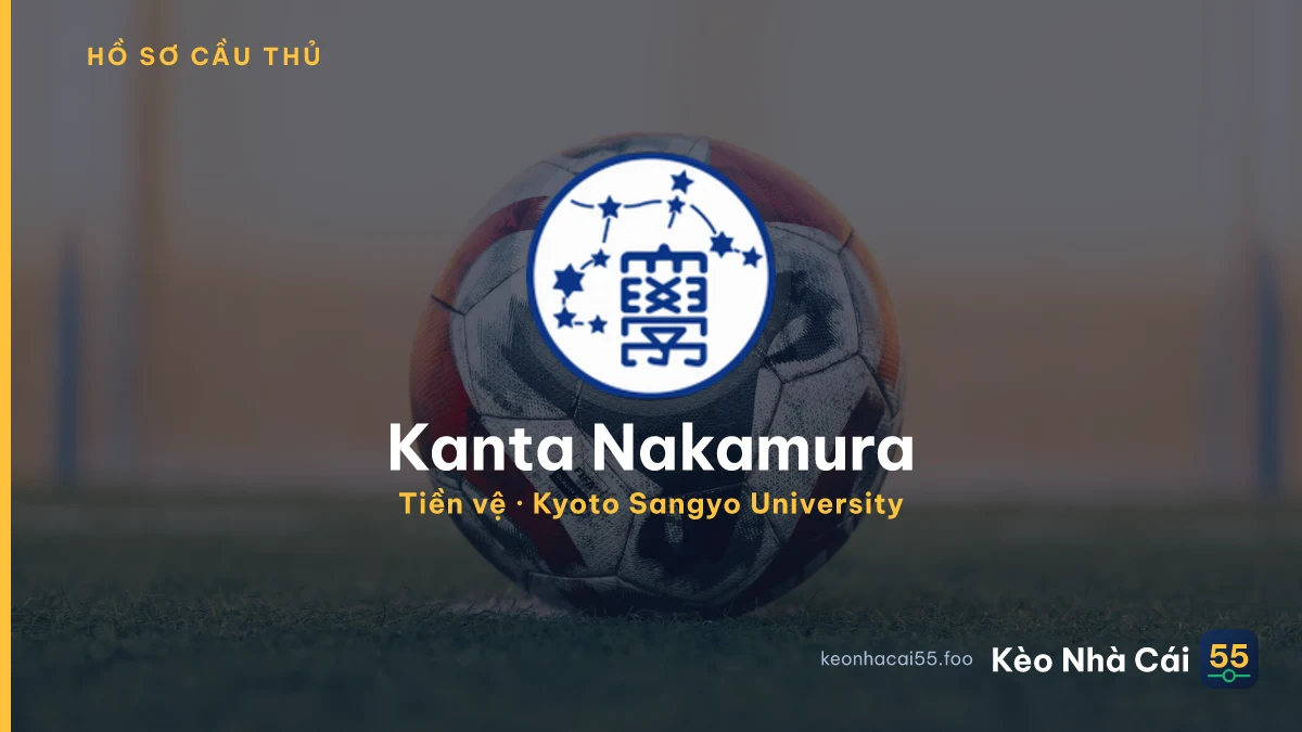 Kanta Nakamura — Kyoto Sangyo University