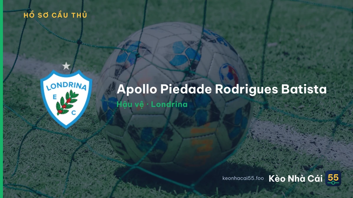 Apollo Piedade Rodrigues Batista — Londrina