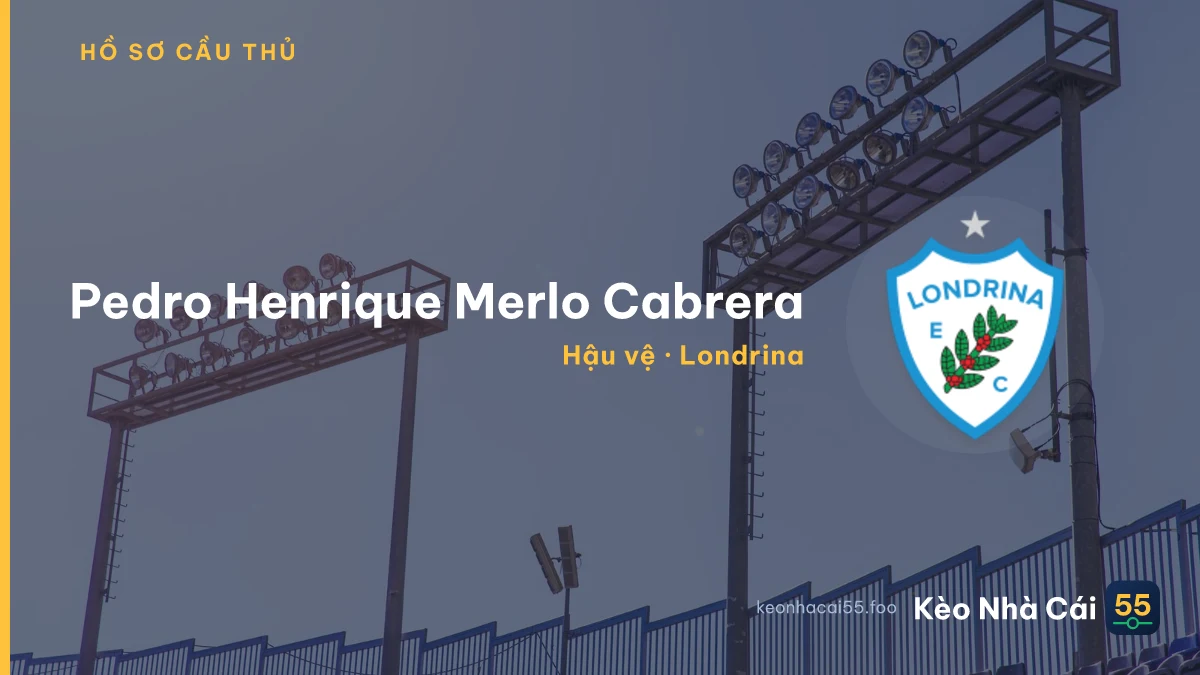 Pedro Henrique Merlo Cabrera — Londrina