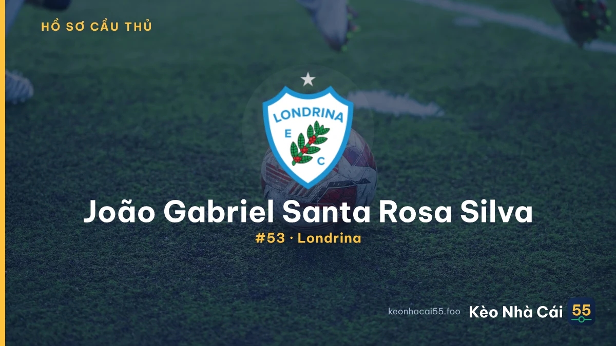 João Gabriel Santa Rosa Silva — Londrina