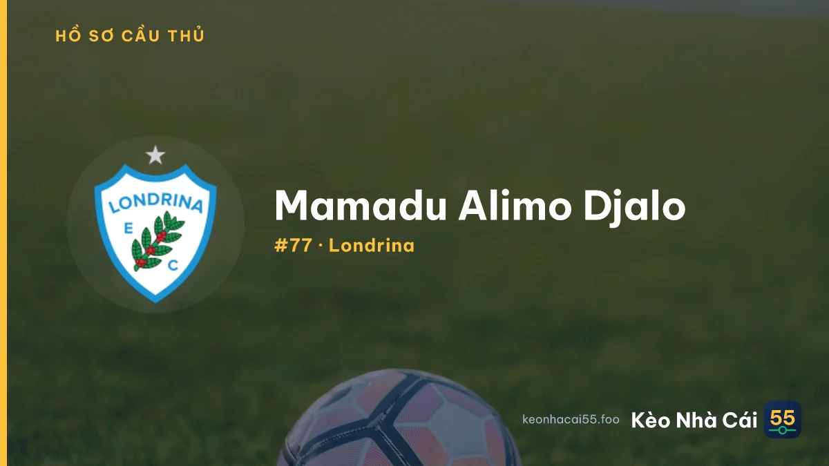 Mamadu Alimo Djalo — Londrina