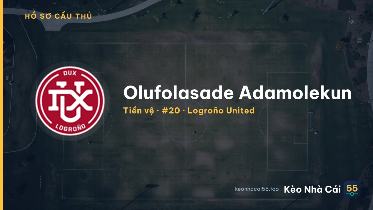 Olufolasade Adamolekun — Logroño United