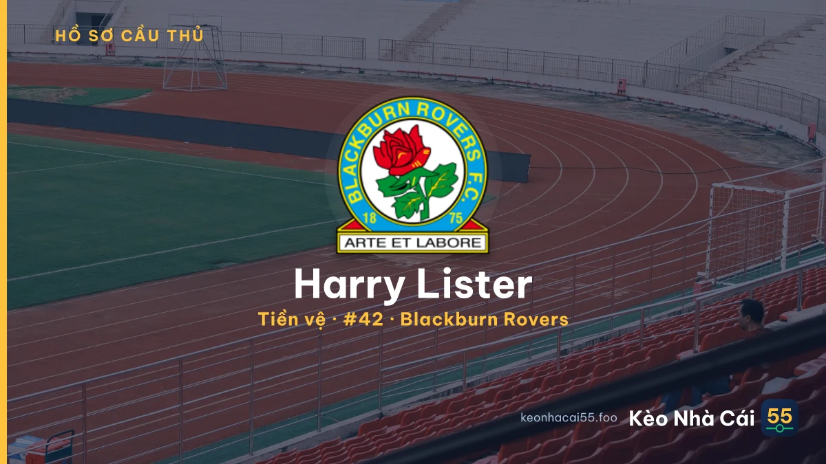 Harry Lister — Blackburn Rovers