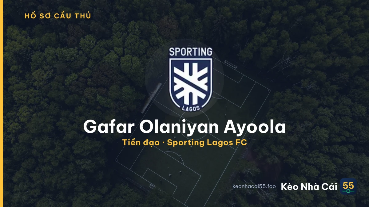 Gafar Olaniyan Ayoola — Sporting Lagos FC