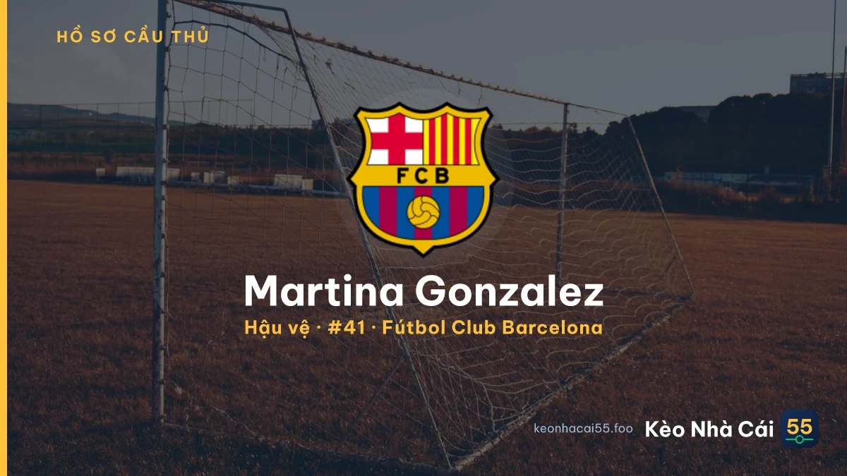 Martina Gonzalez — Fútbol Club Barcelona
