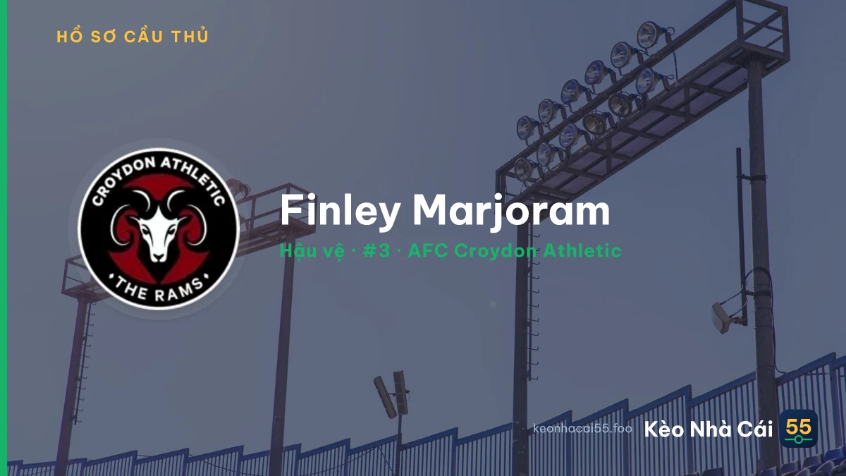 Finley Marjoram — AFC Croydon Athletic