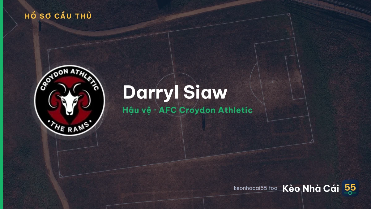 Darryl Siaw — AFC Croydon Athletic