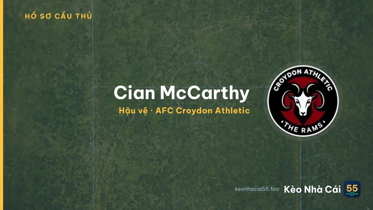 Cian McCarthy — AFC Croydon Athletic
