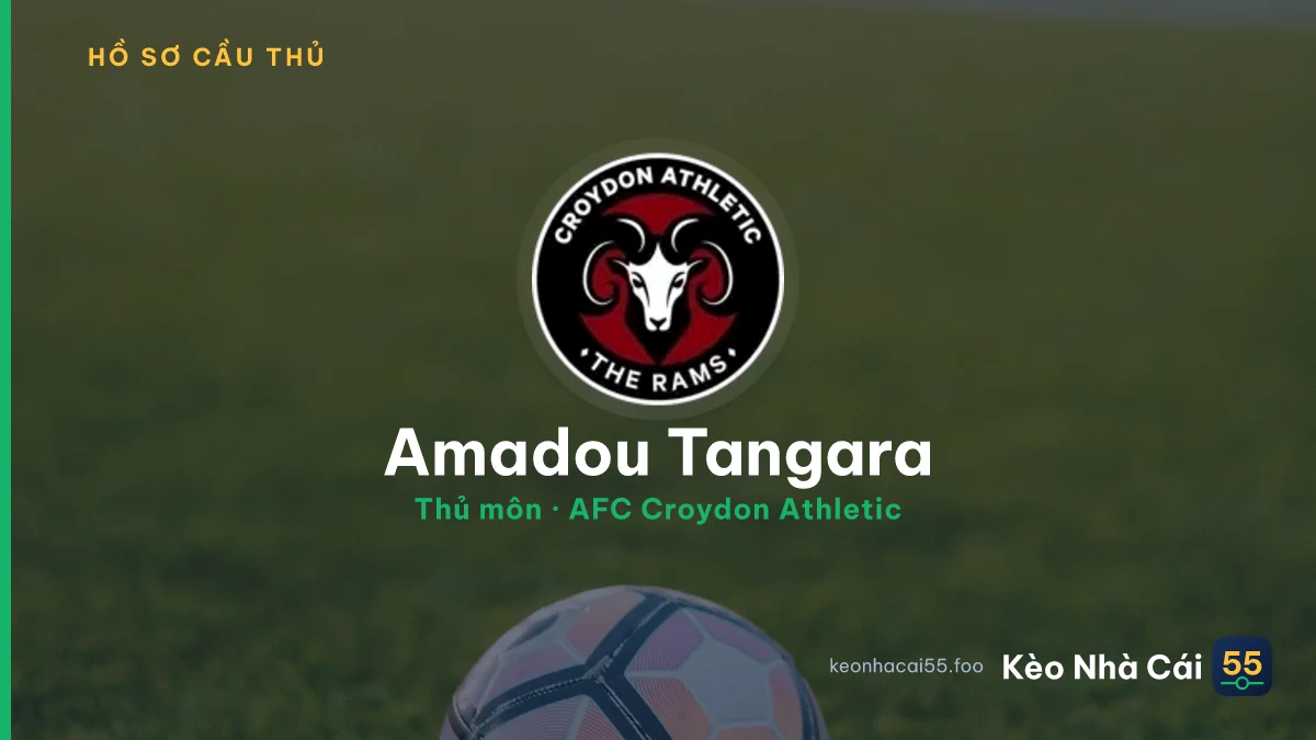 Amadou Tangara — AFC Croydon Athletic