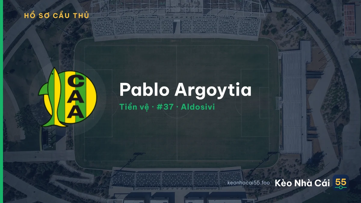 Pablo Argoytia — Aldosivi