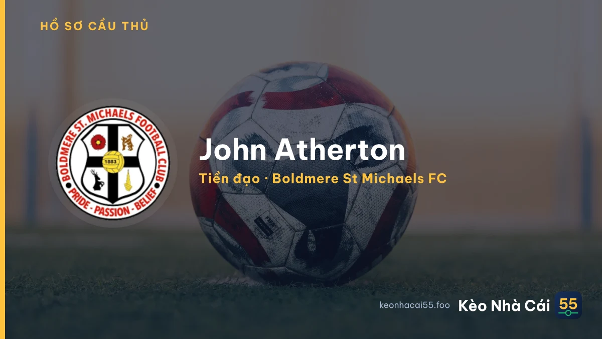 John Atherton — Boldmere St Michaels FC
