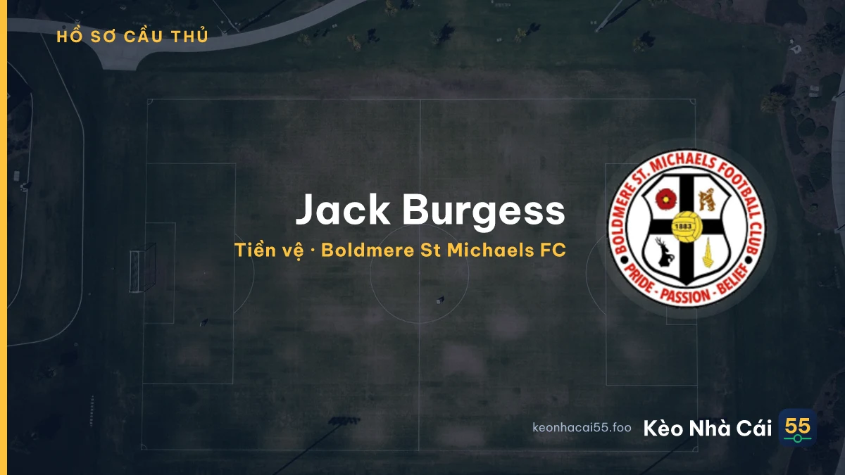 Jack Burgess — Boldmere St Michaels FC