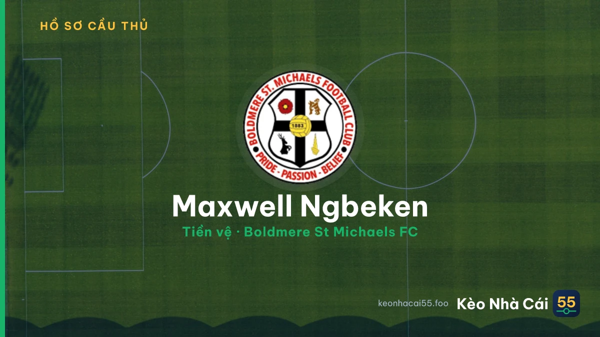 Maxwell Ngbeken — Boldmere St Michaels FC
