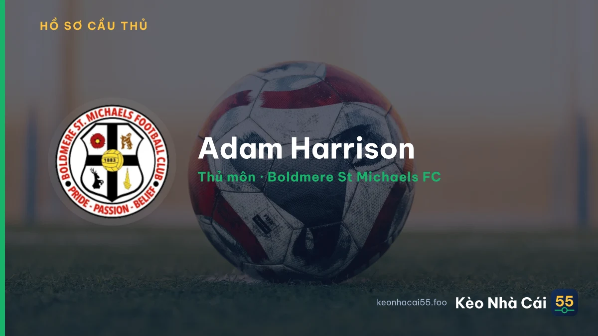 Adam Harrison — Boldmere St Michaels FC