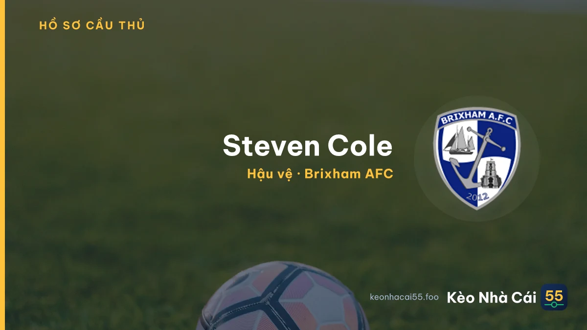 Steven Cole — Brixham AFC