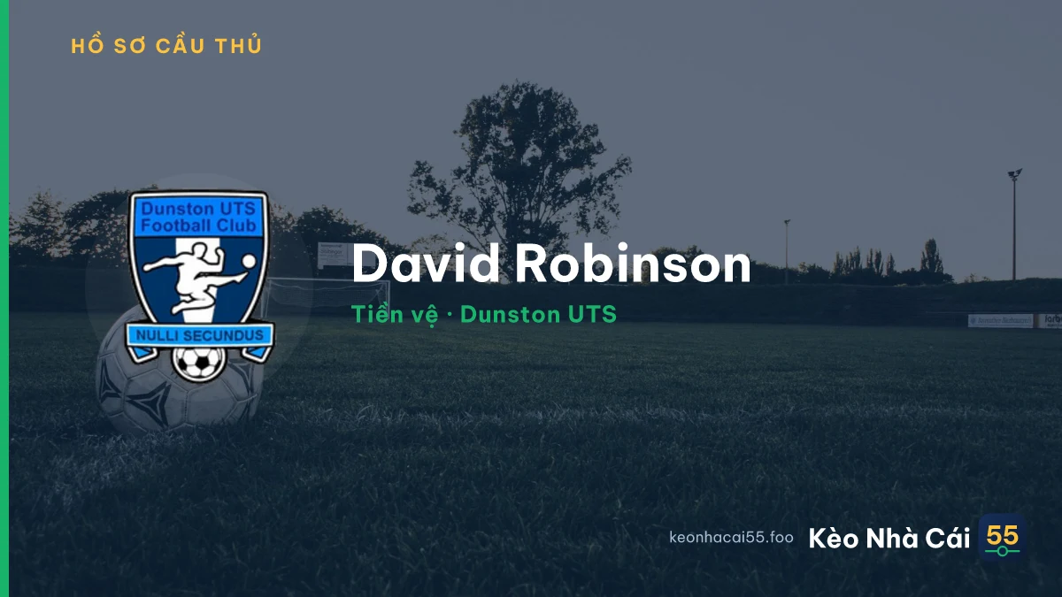 David Robinson — Dunston UTS