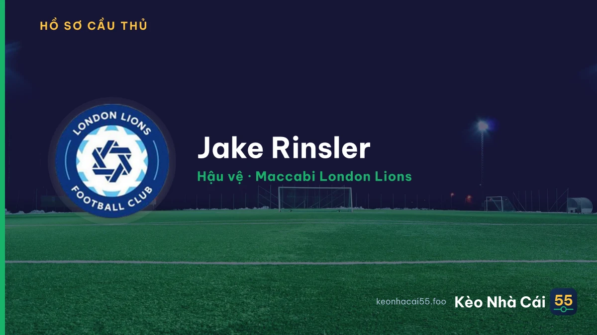 Jake Rinsler — Maccabi London Lions