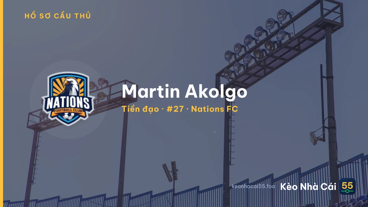 Martin Akolgo — Nations FC
